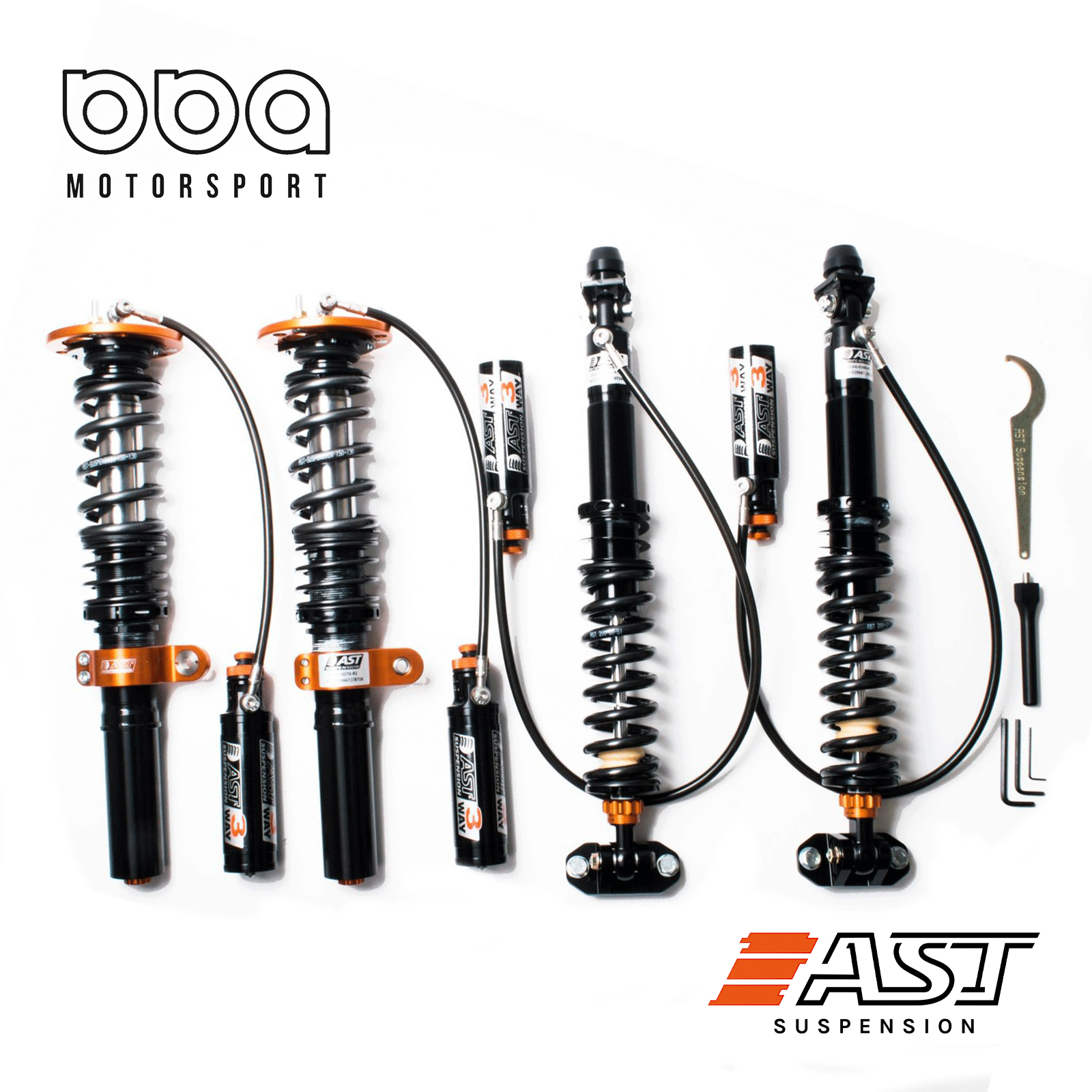 AST Suspension 5300 Series Coilovers w/ Springs - Porsche 718 Boxster 982 RWD main image 1