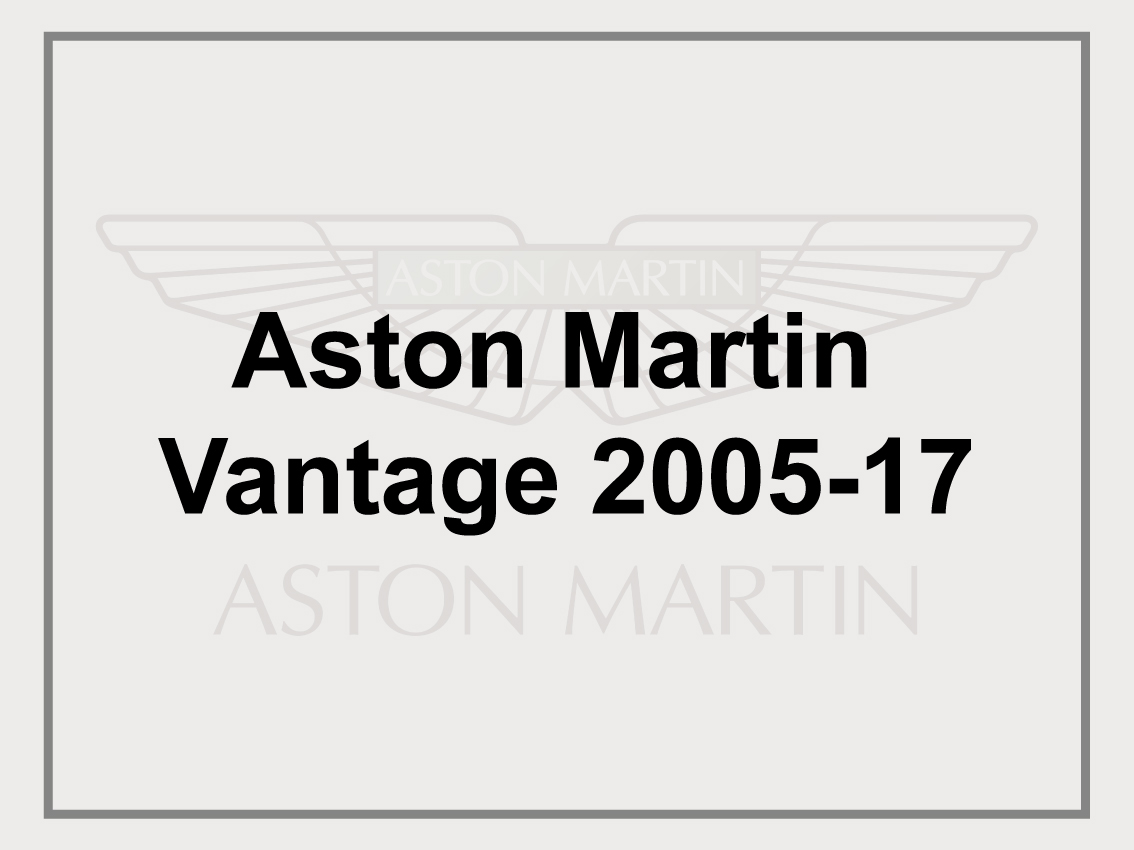 Aston Martin Vantage 2005-17