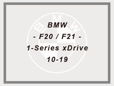 BMW - F20 / F21 - 1-Series xDrive - 10-19