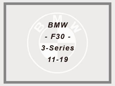 BMW - F30 - 3-Series - 11-19