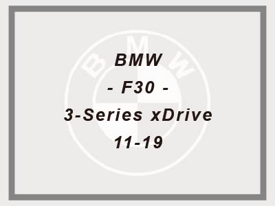 BMW - F30 - 3-Series xDrive - 11-19