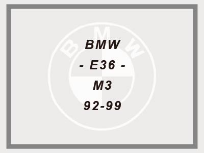 BMW - E36 - M3 - 92-99