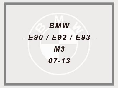 BMW - E90 / E92 / E93 - M3 - 07-13