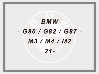 BMW - G80 / G82 / G87 - M3 / M4 / M2 - 21-