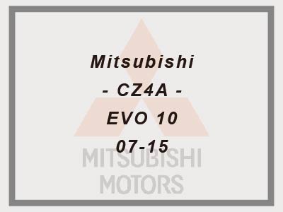 Mitsubishi - CZ4A - EVO 10 - 07-15