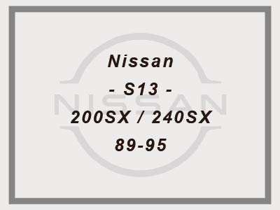 Nissan - S13 - 200SX / 240SX - 89-95