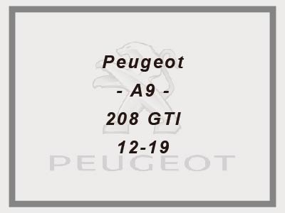 Peugeot - A9 - 208 GTI - 12-19