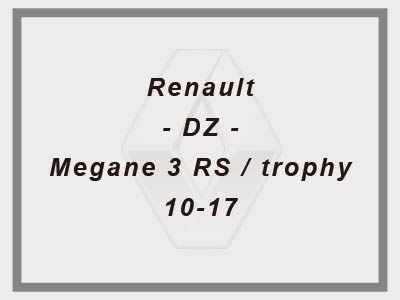 Renault - DZ - Megane 3 RS / trophy - 10-17